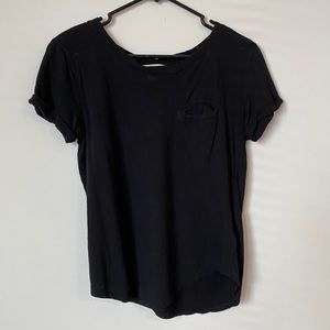 H&M Scoop Neck Pocket Tee